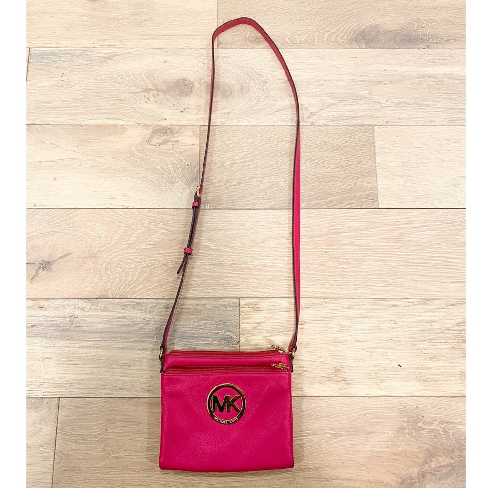 Michael Kors Fuchsia Crossbody Bag